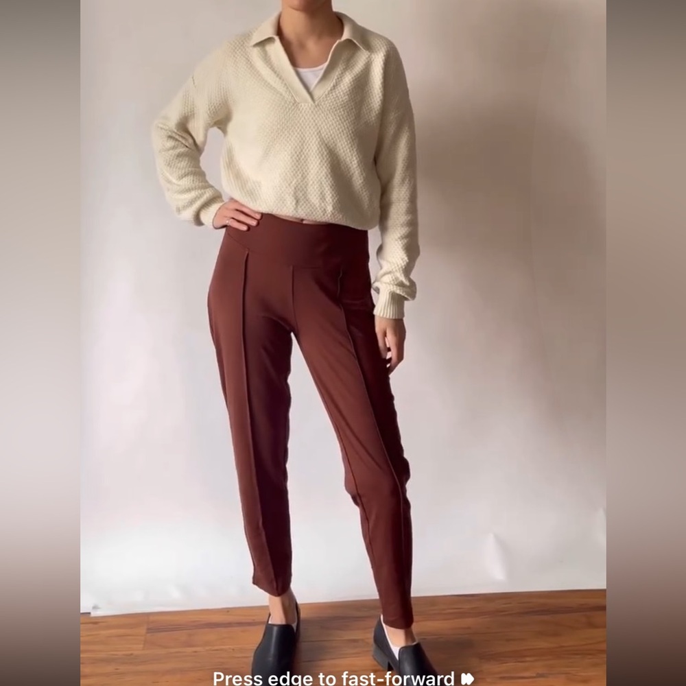 2X Free Label Sophie Slacks in Umber